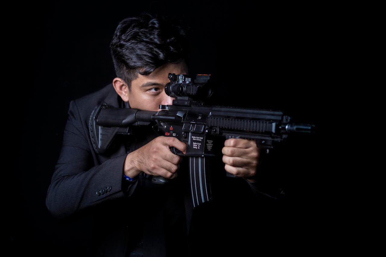 Gun Practicing